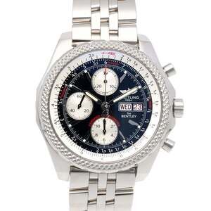 Breitling Bentley Men's Automatic Stainless Steel Chronograph Watch A13362, O...
